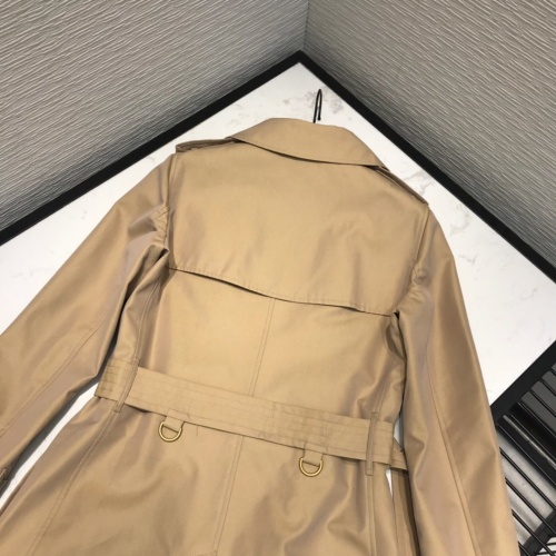 Replica Burberry Trench Coat Long Sleeved For Women #892725 $162.00 USD for Wholesale