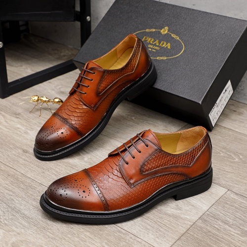 Prada Leather Shoes For Men #892751