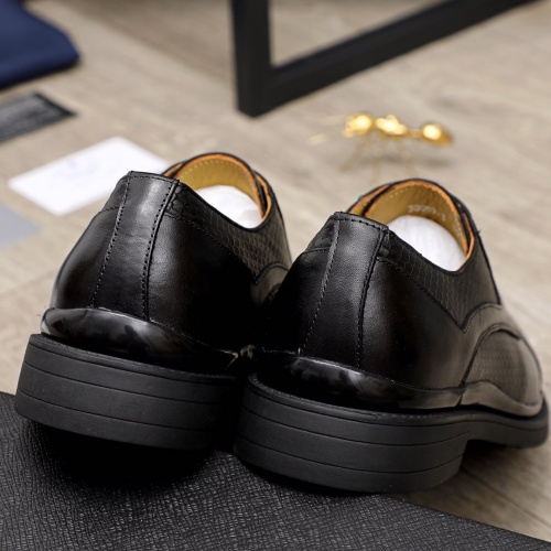 Replica Prada Leather Shoes For Men #892752 $82.00 USD for Wholesale