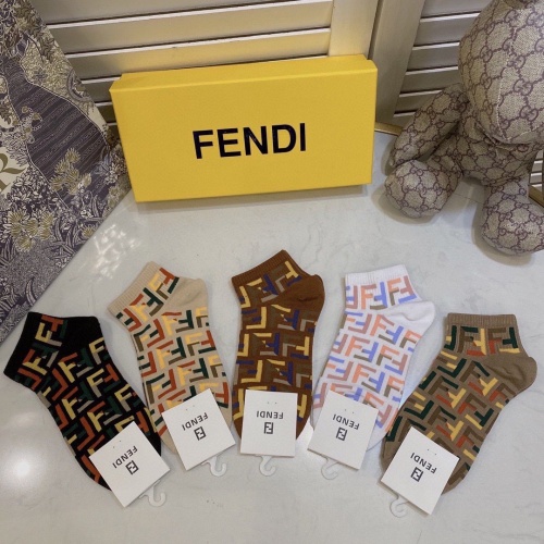 Fendi Socks #892837 $27.00 USD, Wholesale Replica Fendi Socks