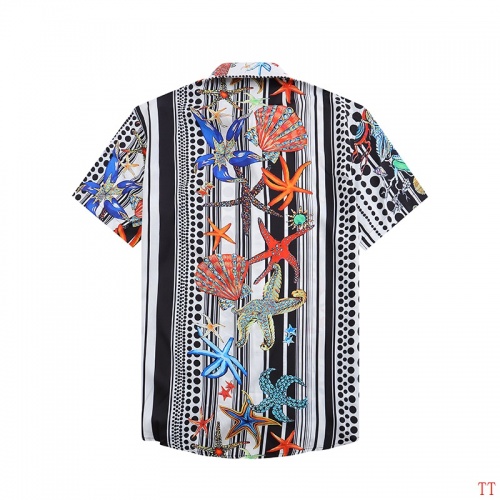 Replica Versace Shirts Short Sleeved For Men #892944 $36.00 USD for Wholesale