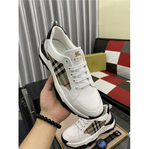 Replica Burberry Casual Shoes For Men #892990 $76.00 USD for Wholesale
