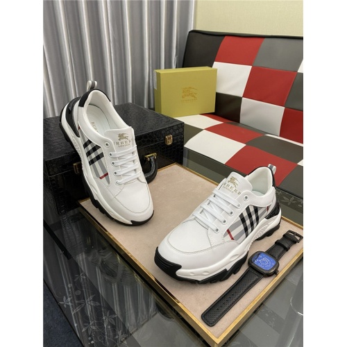 Replica Burberry Casual Shoes For Men #892991 $76.00 USD for Wholesale