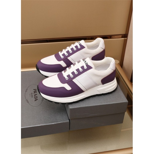 Prada Casual Shoes For Men #893001 $85.00 USD, Wholesale Replica Prada Casual Shoes