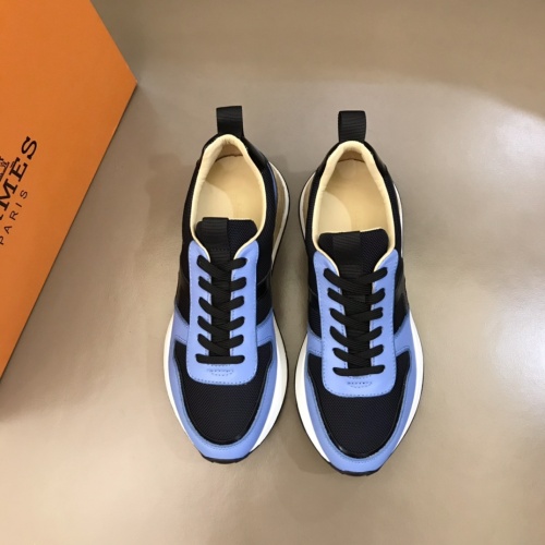 Replica Hermes Casual Shoes For Men #893056 $82.00 USD for Wholesale