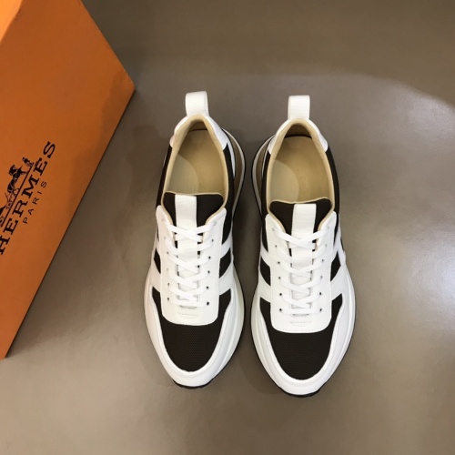 Replica Hermes Casual Shoes For Men #893060 $82.00 USD for Wholesale