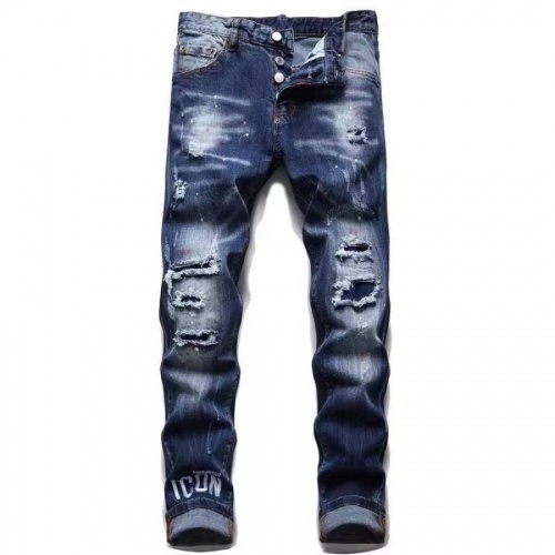 Replica Dsquared Jeans For Men #893113 $48.00 USD for Wholesale