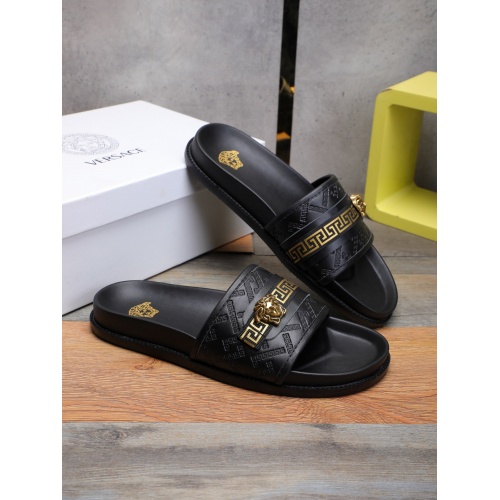 Versace Slippers For Men #893128 $48.00 USD, Wholesale Replica Versace Slippers