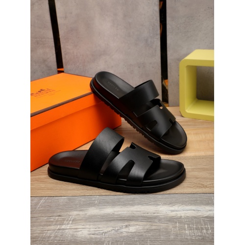 Hermes Slippers For Men #893136 $52.00 USD, Wholesale Replica Hermes Slippers