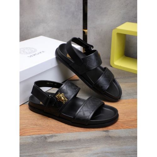 Versace Sandal For Men #893158 $52.00 USD, Wholesale Replica Versace Sandal