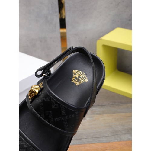 Replica Versace Sandal For Men #893158 $52.00 USD for Wholesale