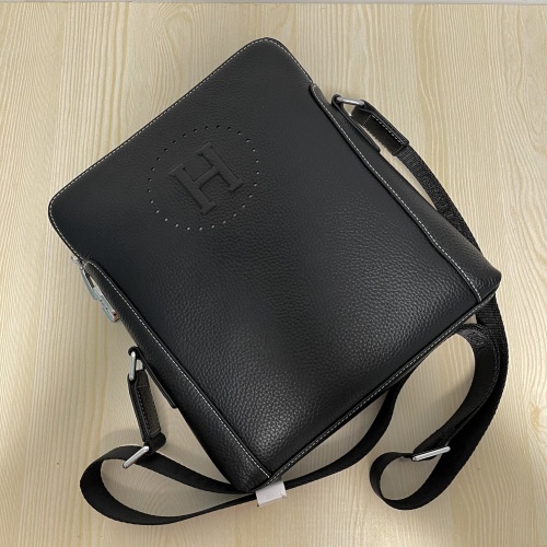 Replica Hermes AAA Man Messenger Bags #893297 $88.00 USD for Wholesale