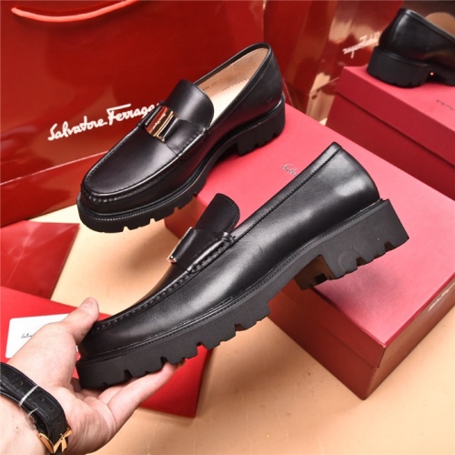 Salvatore Ferragamo Leather Shoes For Men #893333 $118.00 USD, Wholesale Replica Salvatore Ferragamo Leather Shoes