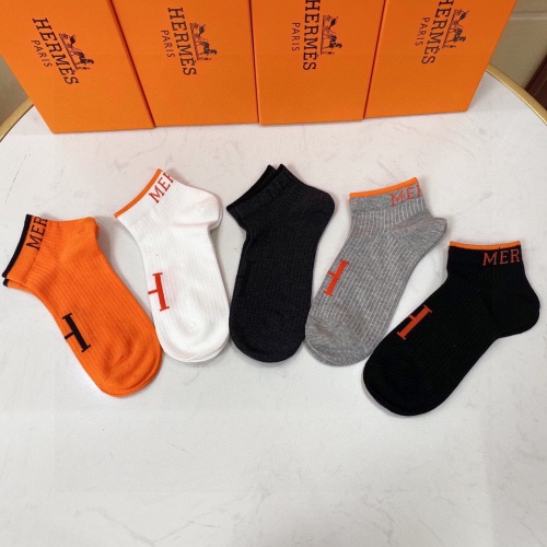 Hermes Socks #893405 $27.00 USD, Wholesale Replica Hermes Socks