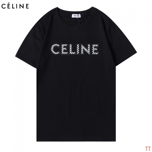 Celine T-Shirts Short Sleeved For Men #893466 $27.00 USD, Wholesale Replica Celine T-Shirts