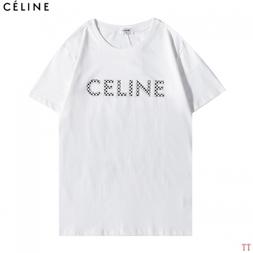 Celine T-Shirts Short Sleeved For Men #893467 $27.00 USD, Wholesale Replica Celine T-Shirts