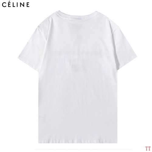 Replica Celine T-Shirts Short Sleeved For Men #893467 $27.00 USD for Wholesale