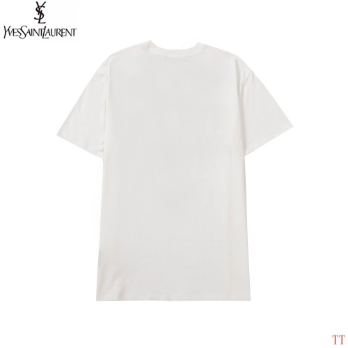 Replica Yves Saint Laurent YSL T-shirts Short Sleeved For Men #893496 $27.00 USD for Wholesale