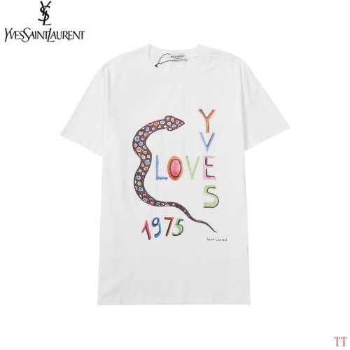 Yves Saint Laurent YSL T-shirts Short Sleeved For Men #893500 $27.00 USD, Wholesale Replica Yves Saint Laurent YSL T-shirts
