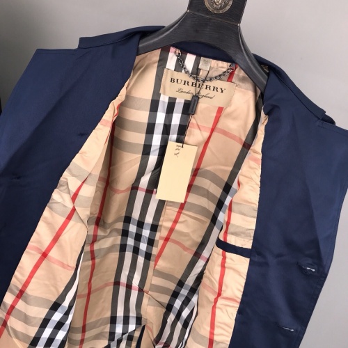 Replica Burberry Trench Coat Long Sleeved For Men #893539 $99.00 USD for Wholesale
