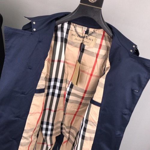 Replica Burberry Trench Coat Long Sleeved For Men #893540 $99.00 USD for Wholesale
