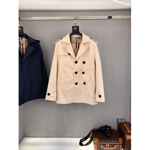Burberry Trench Coat Long Sleeved For Men #893542 $99.00 USD, Wholesale Replica Burberry Trench Coat