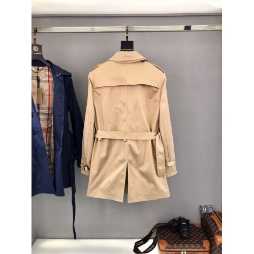 Replica Burberry Trench Coat Long Sleeved For Men #893543 $99.00 USD for Wholesale