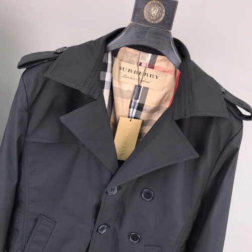 Replica Burberry Trench Coat Long Sleeved For Men #893547 $99.00 USD for Wholesale