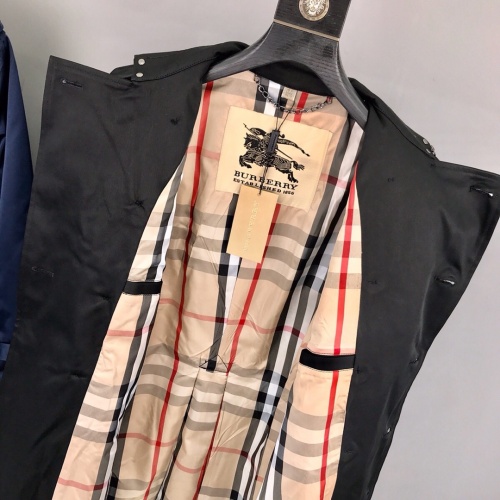 Replica Burberry Trench Coat Long Sleeved For Men #893550 $103.00 USD for Wholesale