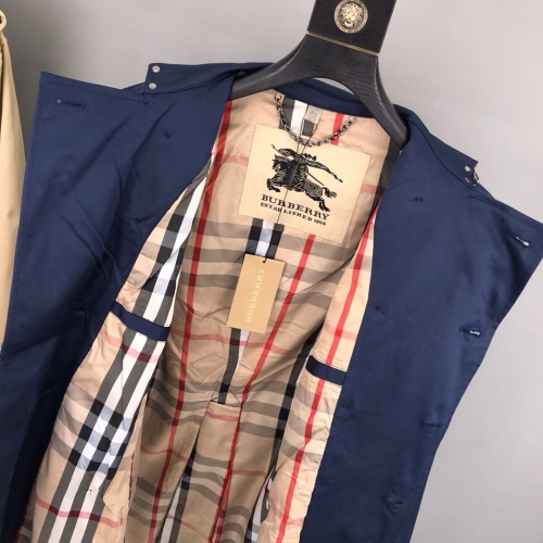 Replica Burberry Trench Coat Long Sleeved For Men #893551 $103.00 USD for Wholesale