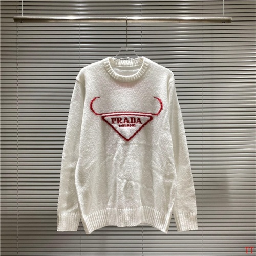 Prada Sweater Long Sleeved For Men #893612 $48.00 USD, Wholesale Replica Prada Sweater