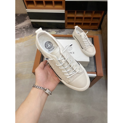 Replica Versace Casual Shoes For Men #893620 $72.00 USD for Wholesale