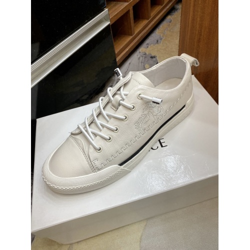 Replica Versace Casual Shoes For Men #893620 $72.00 USD for Wholesale