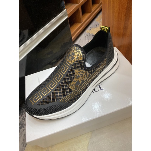 Replica Versace Casual Shoes For Men #893623 $76.00 USD for Wholesale