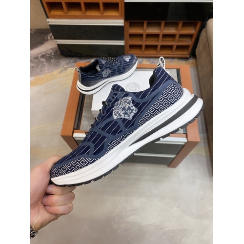 Replica Versace Casual Shoes For Men #893625 $76.00 USD for Wholesale