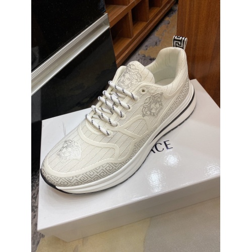 Replica Versace Casual Shoes For Men #893627 $76.00 USD for Wholesale