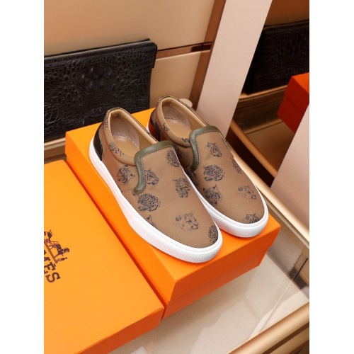 Replica Hermes Casual Shoes For Men #893628 $72.00 USD for Wholesale