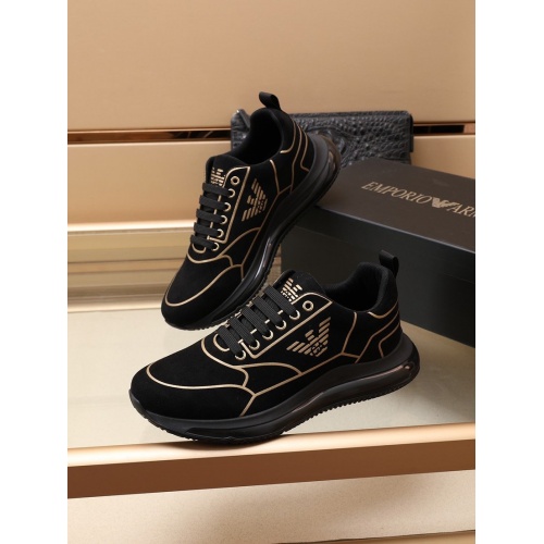 Armani Casual Shoes For Men #893631 $82.00 USD, Wholesale Replica Armani Casual Shoes