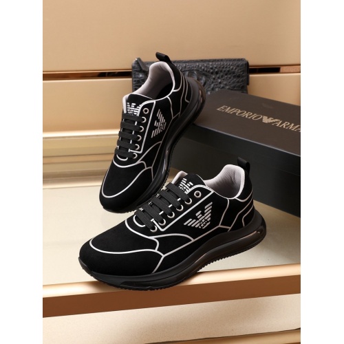 Armani Casual Shoes For Men #893633 $82.00 USD, Wholesale Replica Armani Casual Shoes