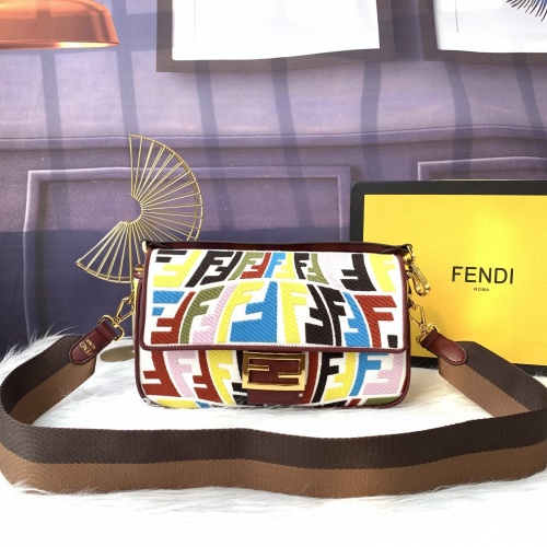 Fendi AAA Messenger Bags For Women #893695 $98.00 USD, Wholesale Replica Fendi AAA Messenger Bags