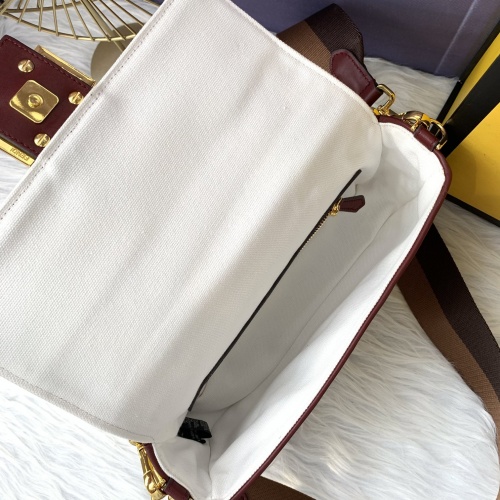 Replica Fendi AAA Messenger Bags For Women #893695 $98.00 USD for Wholesale