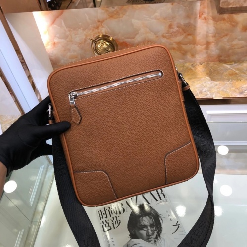 Replica Hermes AAA Man Messenger Bags #893788 $128.00 USD for Wholesale