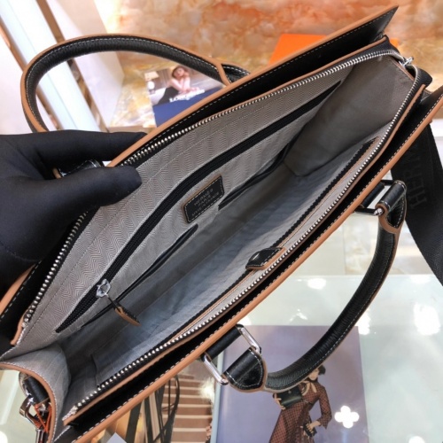 Replica Hermes AAA Man Handbags #893801 $162.00 USD for Wholesale