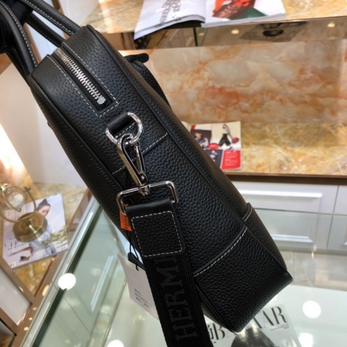 Replica Hermes AAA Man Handbags #893805 $162.00 USD for Wholesale