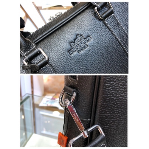 Replica Hermes AAA Man Handbags #893805 $162.00 USD for Wholesale