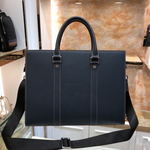 Replica Hermes AAA Man Handbags #893810 $162.00 USD for Wholesale