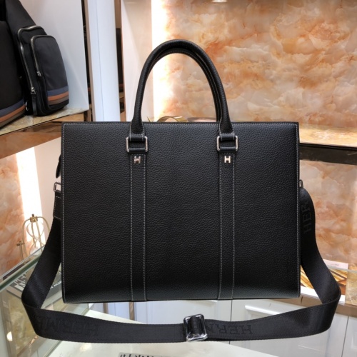 Replica Hermes AAA Man Handbags #893811 $162.00 USD for Wholesale
