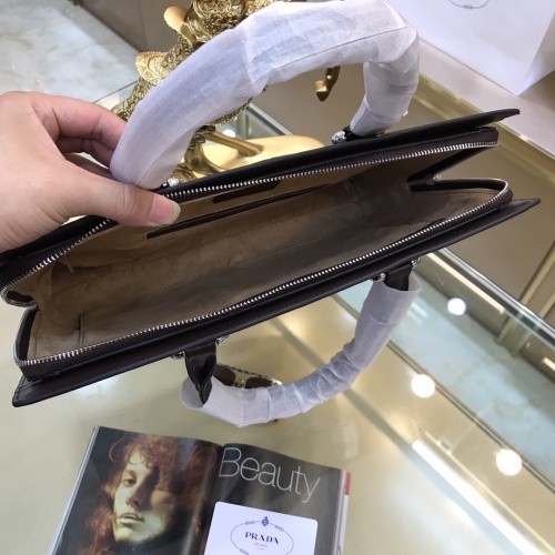 Replica Prada AAA Man Handbags #893813 $155.00 USD for Wholesale