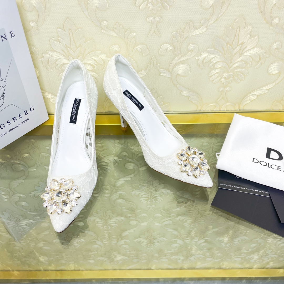 dolce and gabbana bridal shoes