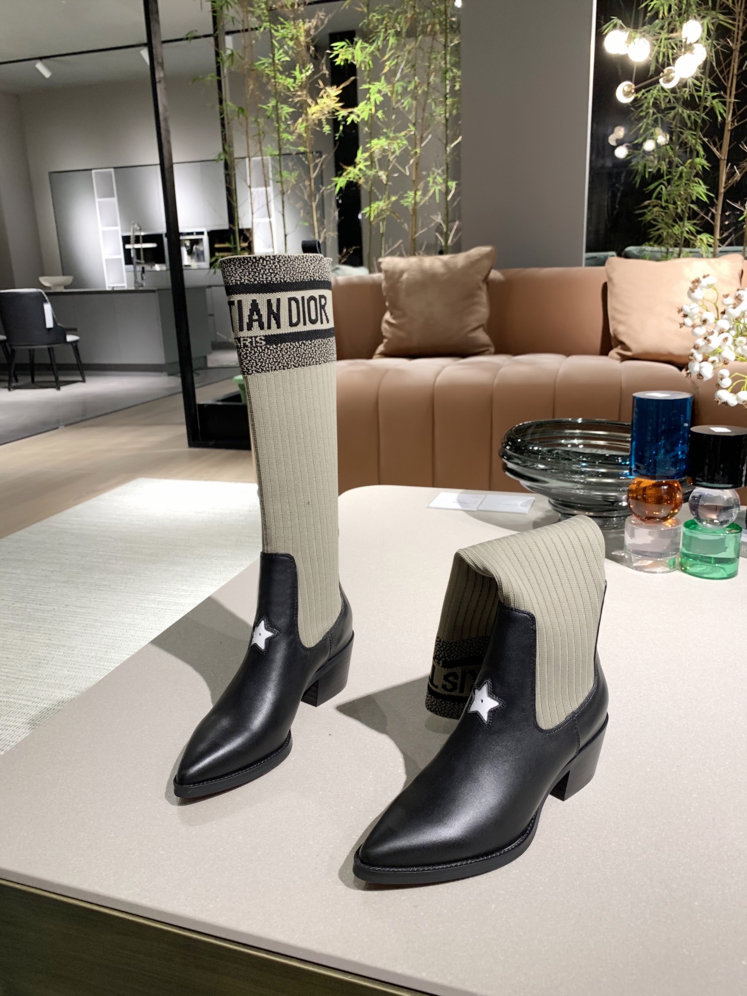 christian dior boots